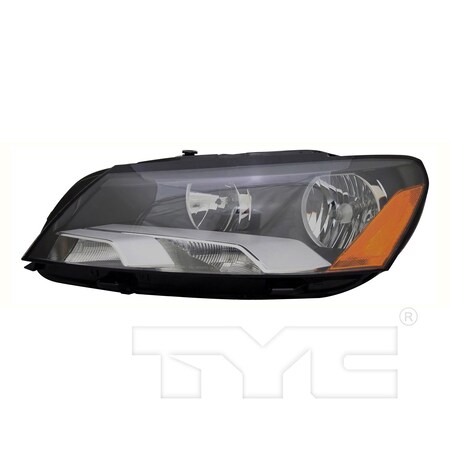 Tyc 12-15 Vw Pasat (Fr 3/21/11) Head Lamp, 20-12800-00 20-12800-00